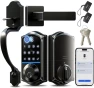 Thumbnail Fingerprint Smart Front Door Lock Set — Smart Lock, Veise
