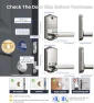 Thumbnail Fingerprint Smart Lever Lock with Handle — Smart Lock, Veise