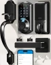 Thumbnail Fingerprint Smart Lock with Handle Set — Smart Lock, Veise