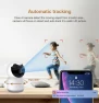 Thumbnail Indoor Pan-Tilt Smart Security Camera with Motion Tracking — Security Camera, Bawofu