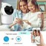 Thumbnail Indoor Pan-Tilt Smart Security Camera with Motion Tracking — Security Camera, Bawofu