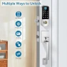 Thumbnail Keyless Entry Door Deadbolt with Handle Set — Smart Lock, BEBASIA