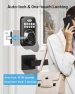 Thumbnail Keyless Entry Door Lock with 2 Lever Handles — Smart Lock, Zowill