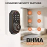 Thumbnail Keyless Entry Door Lock with Camera Fingerprint Smart Door Lock with App Remote Control — Smart Lock, YHV