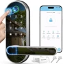 Thumbnail Keyless Entry Fingerprint Digital Smart Lock with Handle & Keypad — Smart Lock, Dermum