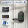 Thumbnail Keypad Door Lock with Handle — Smart Lock, NICE DIGI
