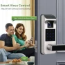 Thumbnail Smart Door Lock, Heavy Duty 5 in 1 Keyless Entry Door Lock — Smart Lock, HARFO