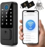 Thumbnail Smart Door Lock - Keyless Entry with Fingerprint and App Control — Smart Lock, RUIKANG POWER