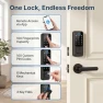 Thumbnail Smart Door Lock - Keyless Entry with Fingerprint and App Control — Smart Lock, RUIKANG POWER