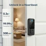Thumbnail Smart Door Lock - Keyless Entry with Fingerprint and App Control — Smart Lock, RUIKANG POWER