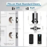 Thumbnail Smart Fingerprint Door Lock with Handle Set — Smart Lock, BEBASIA
