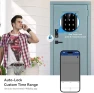 Thumbnail Smart Fingerprint Door Lock with Handle Set — Smart Lock, BEBASIA