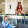 Thumbnail Smart Fingerprint Door Lock with Handle Set — Smart Lock, BEBASIA