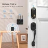Thumbnail Smart Keyless Entry Door Lock - Fingerprint Electronic Deadbolt Touchscreen Keypad — Smart Lock, SMONET