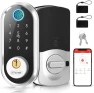 Thumbnail Smart Keyless Entry Door Lock - Fingerprint Electronic Deadbolt Touchscreen Keypad — Smart Lock, SMONET