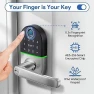 Thumbnail Smart Keypad Door Lock with Handle — Smart Lock, NICE DIGI