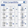 Thumbnail Smart Keypad Door Lock with Handle — Smart Lock, NICE DIGI