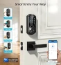 Thumbnail Smart Lock with 2 Lever Handle Set — Smart Lock, Veise