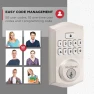 Thumbnail SmartCode 260 Keyless Entry Electronic Keypad Deadbolt Door Lock with Auto-Lock, Custom User Codes, Advanced Security in... — Smart Lock, Kwikset