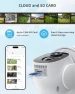 Thumbnail Solar Security Cameras Wireless Outdoor, 2K WiFi Cameras for Home Security, 360° PTZ Surveillance Camera with PIR, Color... — Security Camera, Techage