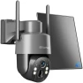 Thumbnail Solar Security Cameras Wireless Outdoor, 2K WiFi Cameras for Home Security, 360° PTZ Surveillance Camera with PIR, Color... — Security Camera, Techage