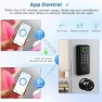 Thumbnail WiFi Bluetooth Keypad Door Lock with Handle — Smart Lock, Evanshow
