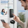 Thumbnail WiFi Bluetooth Keypad Door Lock with Handle — Smart Lock, Evanshow
