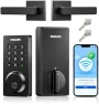 Thumbnail WiFi Smart Door Lock with Handle — Smart Lock, Philips