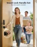 Thumbnail WiFi Smart Door Lock with Handle — Smart Lock, Philips