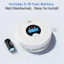 Thumbnail 3-Pack Smart Smoke & CO Detector Combo with App Notifications — Radon Detector, Soewolit