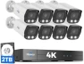 Thumbnail 4K PoE Security Camera System 8MP — Security Camera, Hiseeu