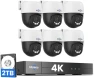 Thumbnail 4K PoE Security Camera System with 6 PTZ Cameras — Security Camera, Hiseeu