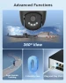 Thumbnail 4K PoE Security Camera System with 6 PTZ Cameras — Security Camera, Hiseeu