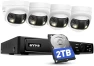 Thumbnail 4K PoE Security Camera System with Dual Lens, 180° Wide Angle — Security Camera, Annke