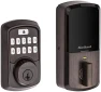Thumbnail Aura Bluetooth Programmable Keypad Door Lock Deadbolt — Smart Lock, Kwikset
