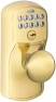 Thumbnail Camelot Keypad Lock with Lever Handle — Smart Lock, SCHLAGE