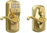 Thumbnail Camelot Keypad Lock with Lever Handle — Smart Lock, SCHLAGE