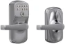 Thumbnail Camelot Keypad Lock with Lever Handle — Smart Lock, SCHLAGE