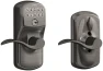 Thumbnail Camelot Keypad Lock with Lever Handle — Smart Lock, SCHLAGE