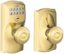 Thumbnail Camelot Keypad Lock with Lever Handle — Smart Lock, SCHLAGE
