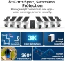 Thumbnail D1 Classic 8-Cam Wireless Outdoor Security System — Security Camera, AOSU