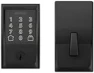 Thumbnail Encode Wi-Fi Smart Lock with Century Handleset Entry Set for Front Door, Matte Black — Smart Lock, SCHLAGE