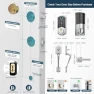 Thumbnail Keyless Entry Door Lock with Handle — Smart Lock, SMONET