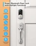 Thumbnail Keyless Entry Door Lock with Handle — Smart Lock, SMONET