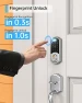 Thumbnail Keyless Entry Door Lock with Handle — Smart Lock, SMONET