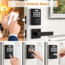 Thumbnail Keyless Entry Door Lock with Handle — Smart Lock, Probrico