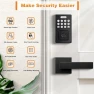 Thumbnail Keyless Entry Door Lock with Handle — Smart Lock, Probrico
