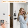 Thumbnail Keyless Entry Door Lock with Handle — Smart Lock, Probrico