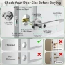 Thumbnail Smart Door Lock with Handle and Keypad — Smart Lock, Evanshow