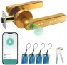 Thumbnail Smart Door Lock with Handle and Keypad — Smart Lock, Evanshow